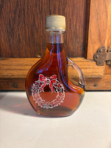 Glass Christmas wreath 8.45 oz