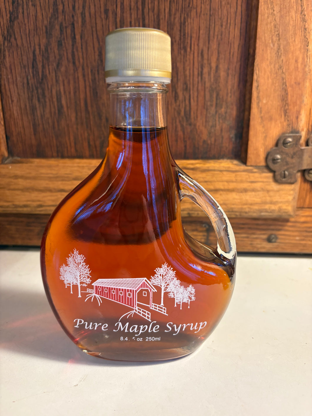 Glass wooden bridge 8.45 oz